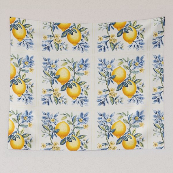 Artikelvorschau, Blaue Mosaikfliesen, Sizilien inspiriert, Mediterrane Fliesen entworfen und verkauft von MariaMarinova.
