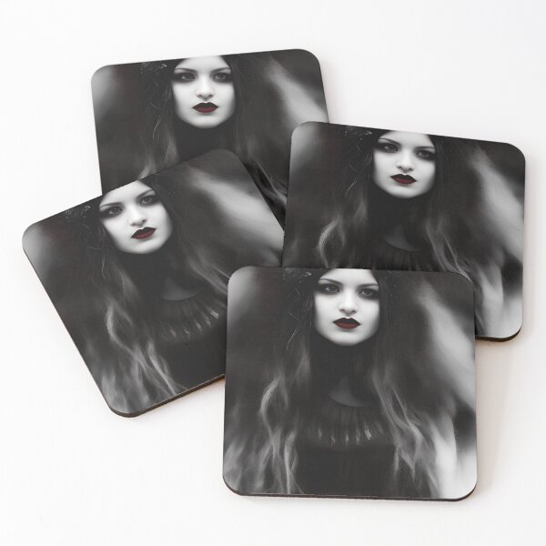 Item preview, Portrait of a Goth Girl - Penny designed and sold by Creep-Vault.