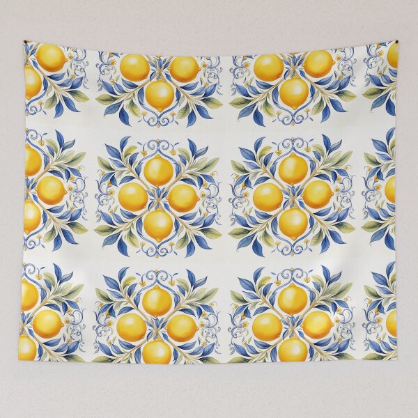 Artikelvorschau, Blaue Mosaikfliesen, Sizilien inspiriert, Mediterrane Fliesen entworfen und verkauft von MariaMarinova.
