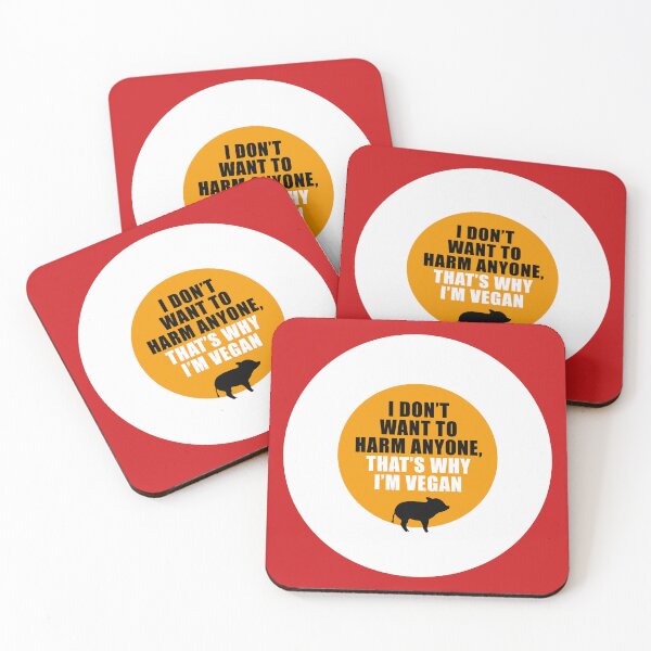 Item preview, I don’t  want to  harm anyone, That’s why  i’m vegan designed and sold by Nanika-akimoto.