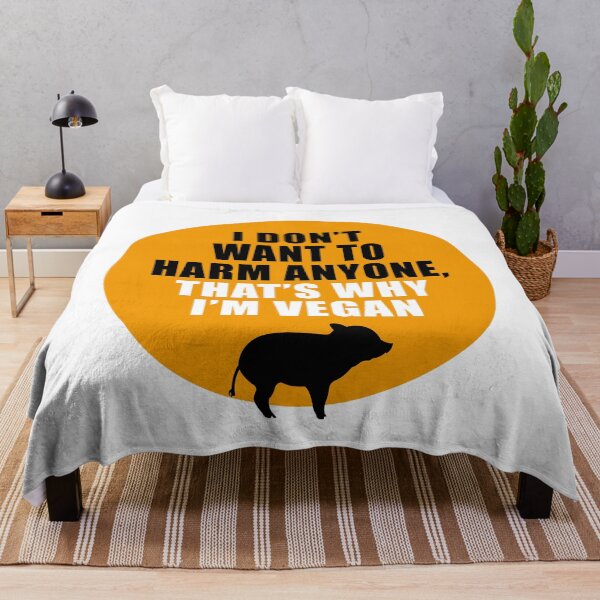 Item preview, I don’t  want to  harm anyone, That’s why  i’m vegan designed and sold by Nanika-akimoto.