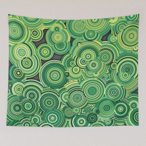 Item preview, Digital malachite - fresh green designed and sold by Colourcoder.