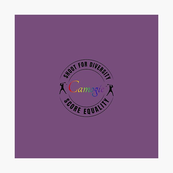 Item preview, Shoot For Diversity, Score Equality LGBTQ Slogan, Hurl and sliotar graphic and rainbow text, LGBTQ T-Shirt, Unisex T-Shirt, Camogie T-Shirt, GAA Camogie tees,  designed and sold by PrideBeProud.
