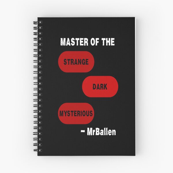 Item preview, MrBallen - Master of strange, dark and mysterious designed and sold by PawsitivelyElla.