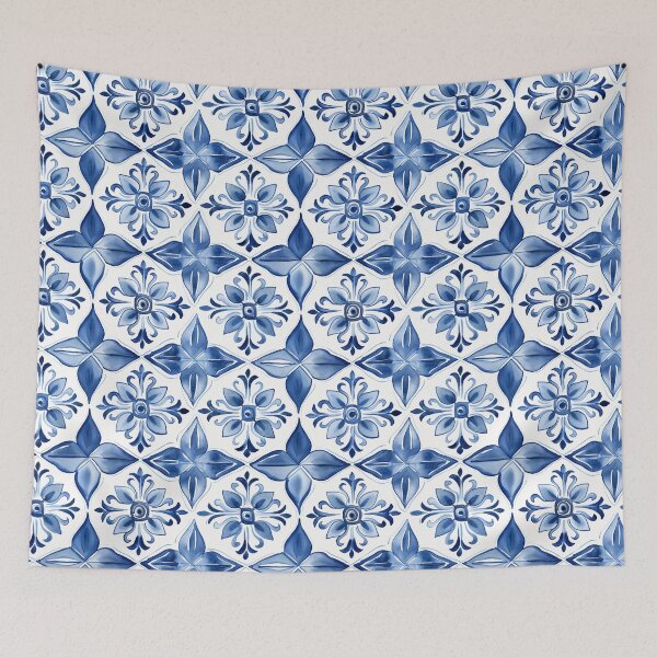 Item preview, Blue mosaic tiles,Sicily inspired,Mediterranean tiles  designed and sold by MariaMarinova.