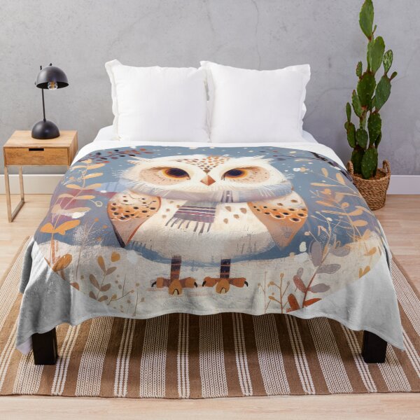 Item preview, Cute Winter Owl designed and sold by JoyfulNat.
