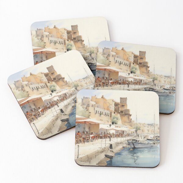Item preview, Greek Seafront designed and sold by John Novis.