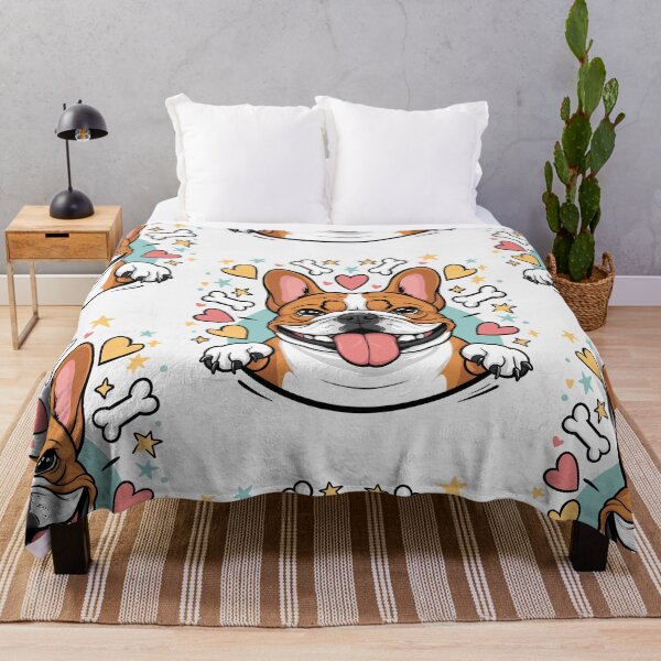 Item preview, Vibrant Cartoon-Style French Bulldog Portrait designed and sold by HahaHandlesHub.