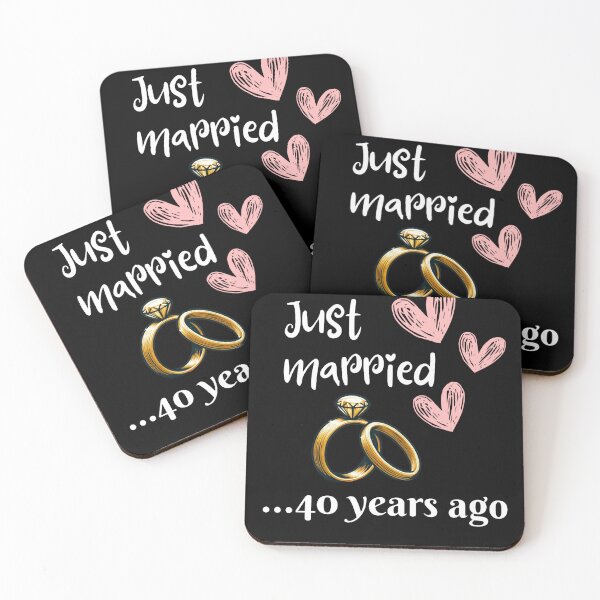 Item preview, Just married 40 years ago designed and sold by MilkyForest.