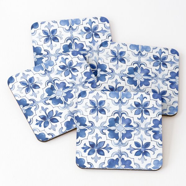 Item preview, Blue mosaic tiles,Sicily inspired,Mediterranean tiles  designed and sold by MariaMarinova.