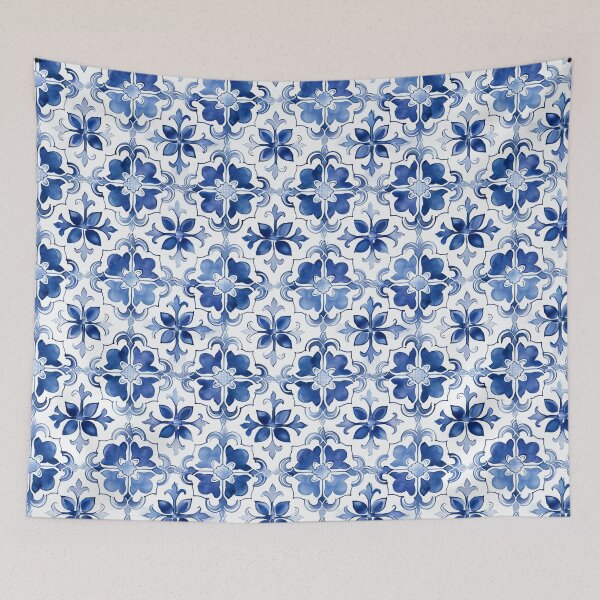 Item preview, Blue mosaic tiles,Sicily inspired,Mediterranean tiles  designed and sold by MariaMarinova.