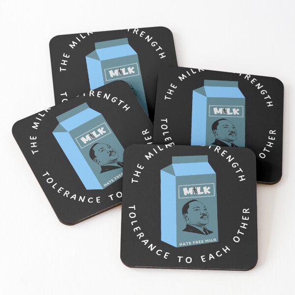 Item preview, MLK, THE HATE FREE MILK. THE MILK TO STRENGTH TOLERANCE TO EACH OTHER designed and sold by bessartex.