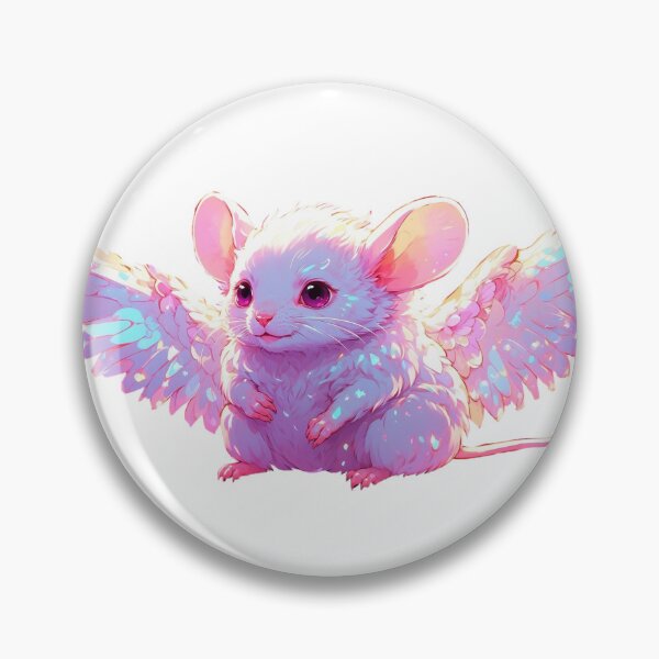 Item preview, Mouse with angel wings  designed and sold by LevCreates.