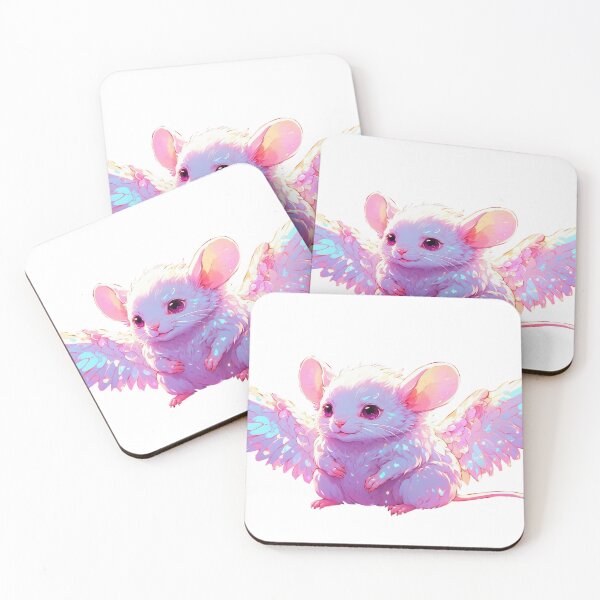 Item preview, Mouse with angel wings  designed and sold by LevCreates.