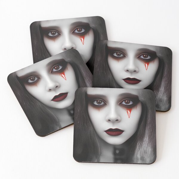 Item preview, Portrait of a Goth Girl - Tia designed and sold by Creep-Vault.