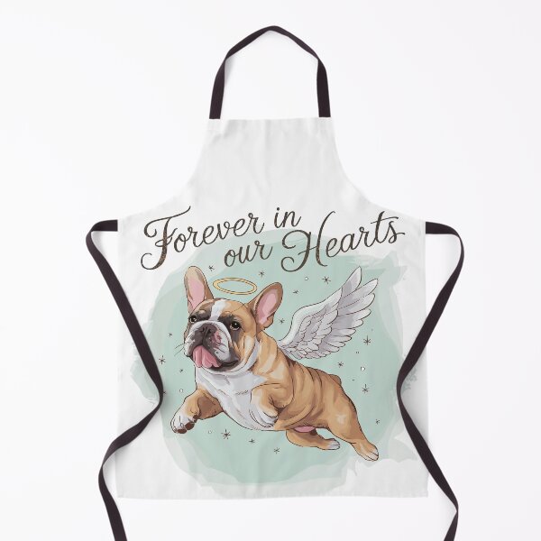 Item preview, Angelic Pet Tribute French Bulldog Memorial Art designed and sold by HahaHandlesHub.