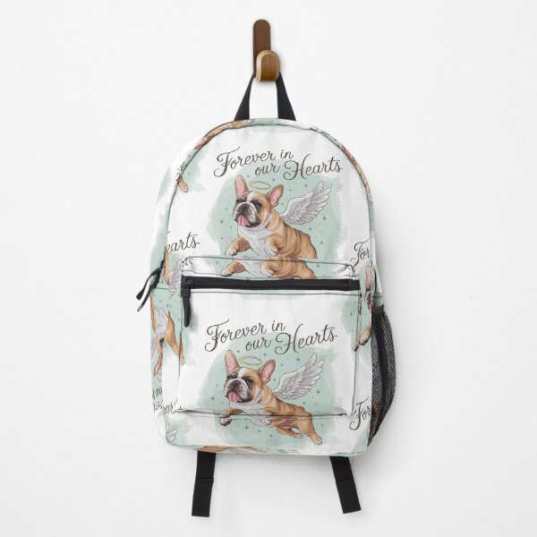 Item preview, Angelic Pet Tribute French Bulldog Memorial Art designed and sold by HahaHandlesHub.