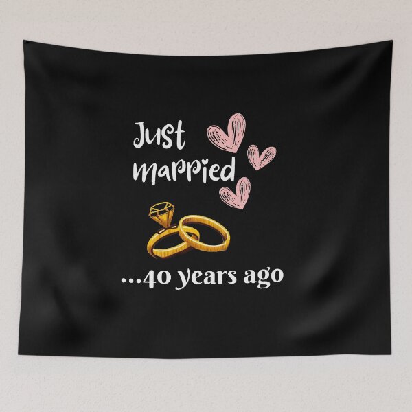 Item preview, Just married 40 years ago designed and sold by MilkyForest.