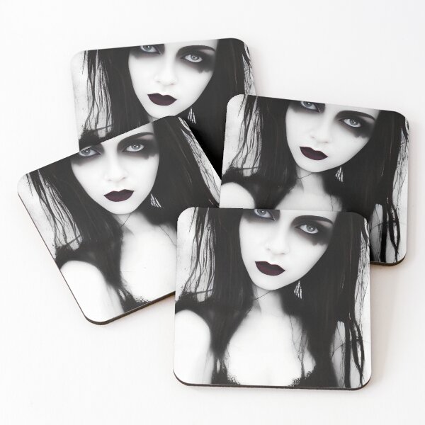 Item preview, Portrait of a Goth Girl - Ursula designed and sold by Creep-Vault.