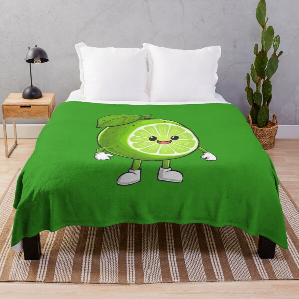 Item preview, Cute cartoon lime fruit great for kids quirky fresh limey designed and sold by w1ckerman.