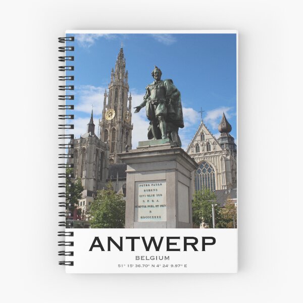 Item preview, Antwerp poster / travel wall art / Belgium designed and sold by PanenkaPrints.