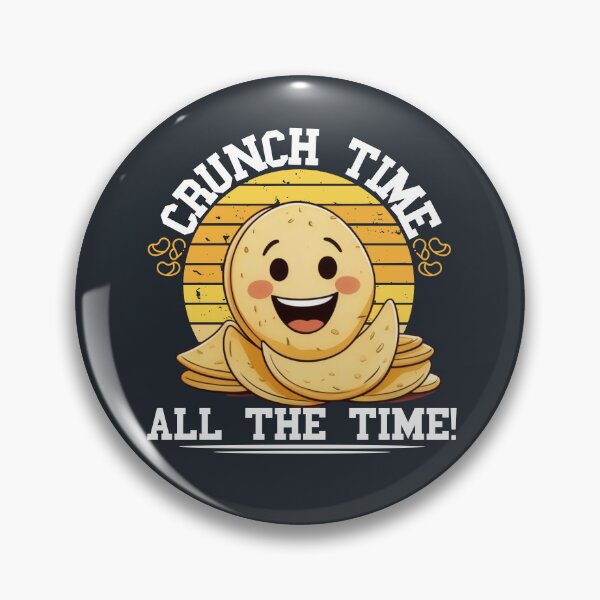 Item preview, Crunch time all the time designed and sold by Belarte.shop.