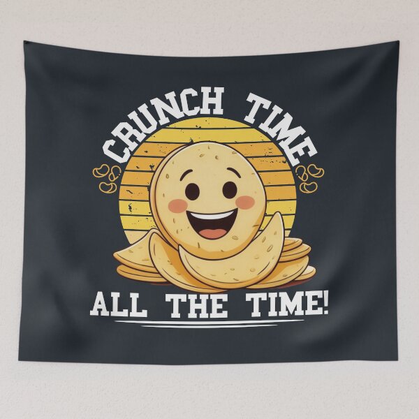 Item preview, Crunch time all the time designed and sold by Belarte.shop.