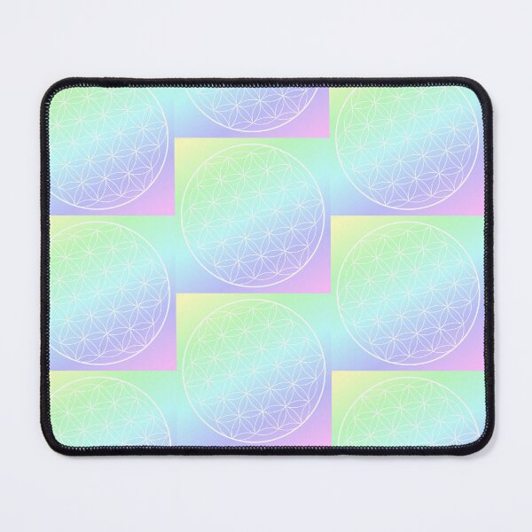 Item preview, Rainbow Flower of Life designed and sold by WildWoodlandWitch.
