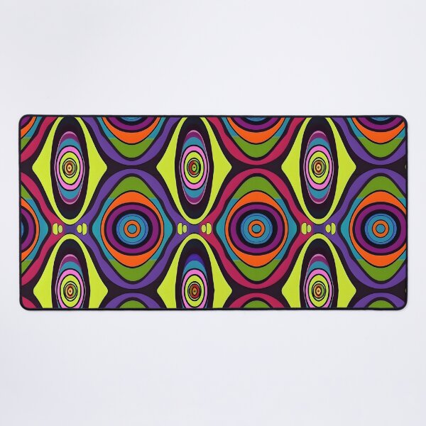 Item preview, Psychedelic Trippy Retro Seamless Pattern designed and sold by Snifferius.
