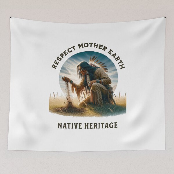Item preview, Respeta a la Madre Tierra designed and sold by warrior4print.
