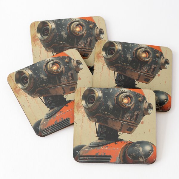 Item preview, Retro-Futuristic Rusted Robot designed and sold by plam50.