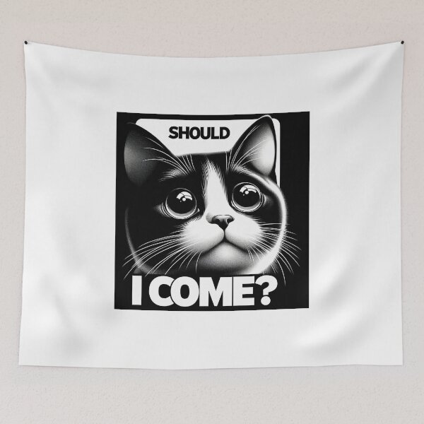 Item preview, Pawsitively Begging: I wanna come, Human! designed and sold by Omniweb.app.