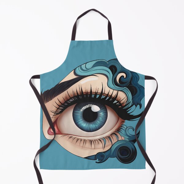 Item preview, Surreal Girl's Blue Eye designed and sold by MadnessEnvelope.