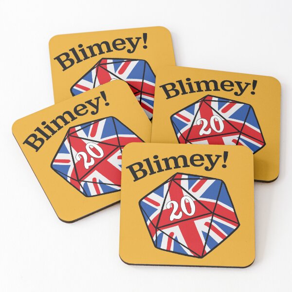 Item preview, Blimey - British Kristen D20 designed and sold by CeardaiBeag.