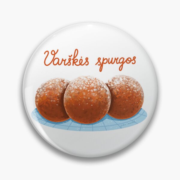 Item preview, Curd cheese doughnuts / Varškės spurgos designed and sold by Chestnut and Pie.
