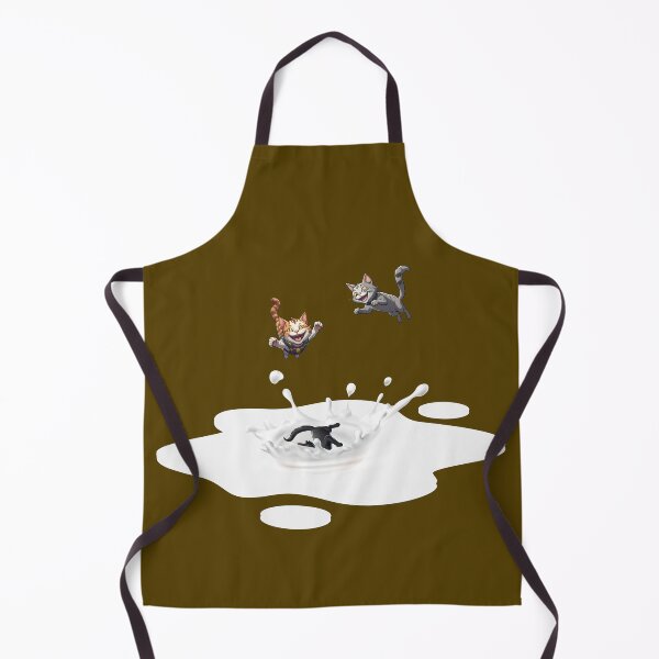 Item preview, Funny Leaping Diving Cats Into Cream Graphic Design designed and sold by Iiswaz.