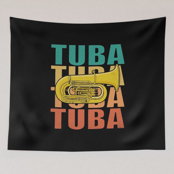 Item preview, Tuba Player Men Big Band Orchestra Retro Tuba designed and sold by DSWShirts.