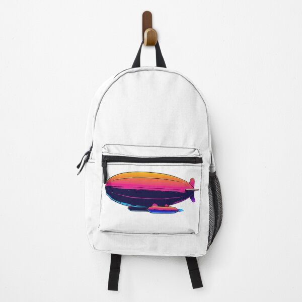 Item preview, Historical Zeppelin airship blimp colorful vibrant design designed and sold by Szkicerka.