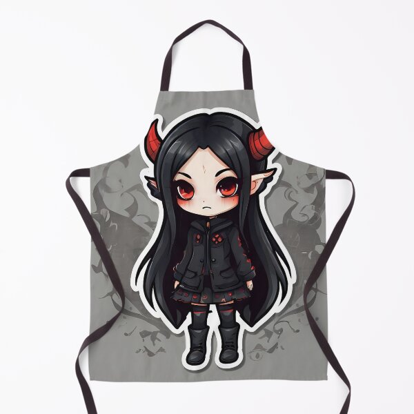 Item preview, Black Outfit Cute Demon Girl designed and sold by MadnessEnvelope.