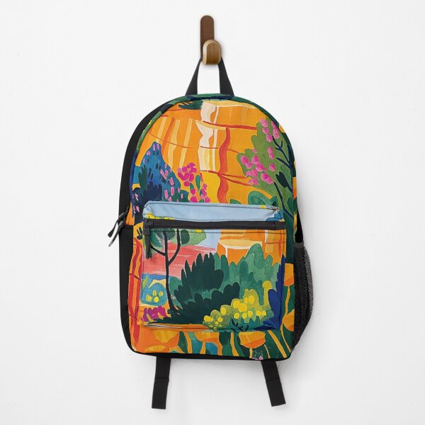 Item preview, Matisse Inspired Grand Canyon Landscape Painting designed and sold by regnumsaturni.