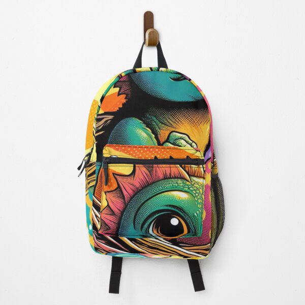 Item preview, Cute Colorful Baby Dino Easter Egg Futuristic designed and sold by SGVisionary.