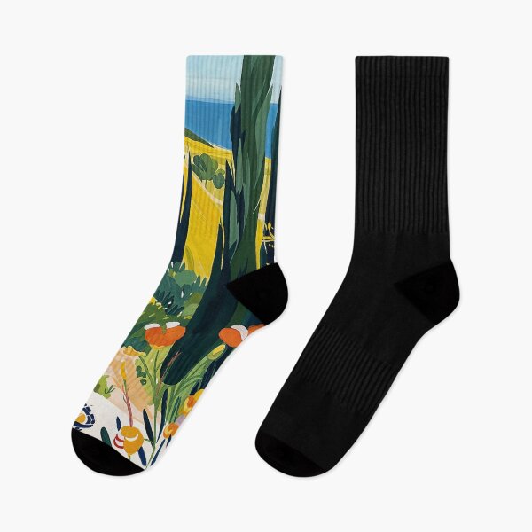 Item preview, Matisse Painting Mediterranean House with Vibrant Colors and Serene Landscape designed and sold by regnumsaturni.