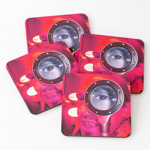 Item preview, Photomontage surreal portrait magnifying eye magnifying glass  designed and sold by Carré Comme Orange.