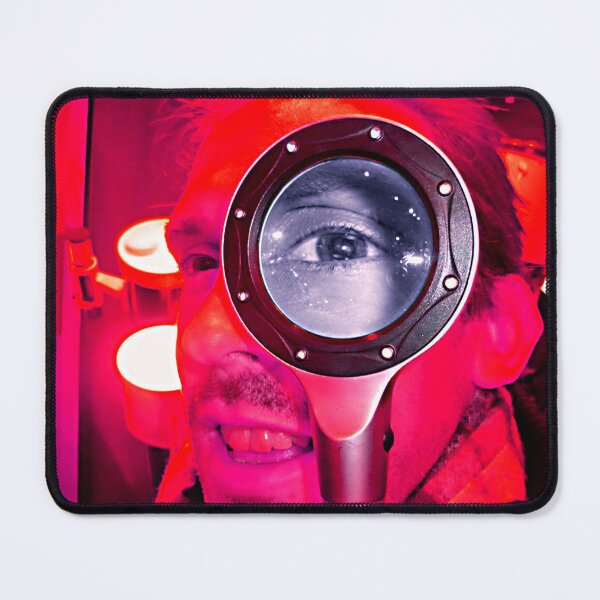 Item preview, Photomontage surreal portrait magnifying eye magnifying glass  designed and sold by Carré Comme Orange.
