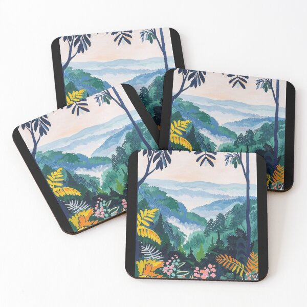 Item preview, Matisse Painting Inspired Rainforest Jungle View with Lush Greenery and Colorful Foliage designed and sold by regnumsaturni.
