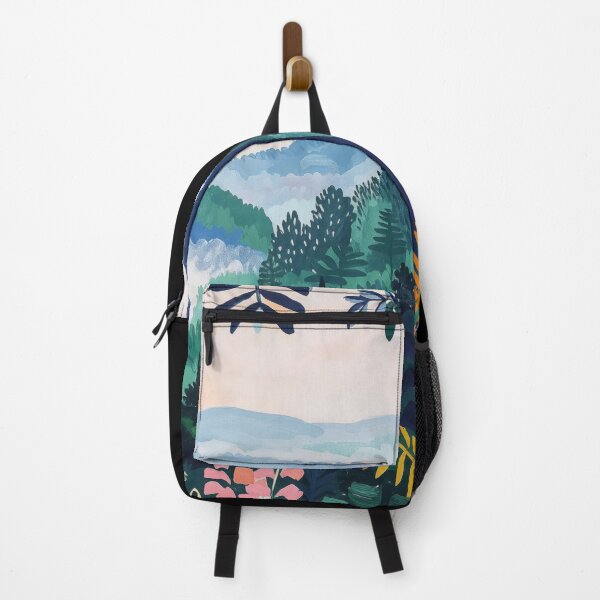 Item preview, Matisse Painting Inspired Rainforest Jungle View with Lush Greenery and Colorful Foliage designed and sold by regnumsaturni.