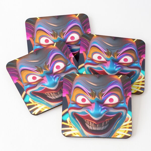 Item preview, Creepy Clown designed and sold by MatrixTattoo.