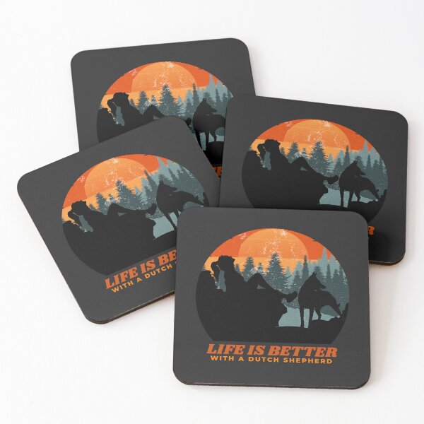 Item preview, Life Is Better With A Dutch Shepherd Mom Gift designed and sold by Guarddogdrive.