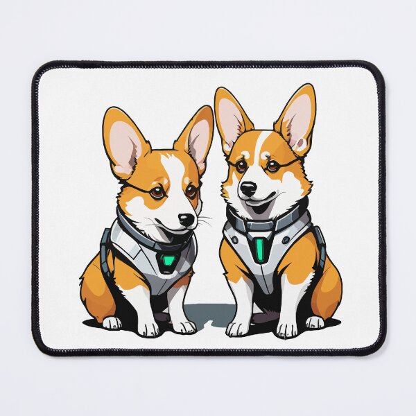 Artikelvorschau, Neugierige Corgi-Gefährten entworfen und verkauft von dymond33.