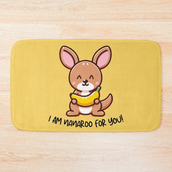 Item preview, I am nanaroo for you! - cute banana kangaroo designed and sold by Funny-Banana.